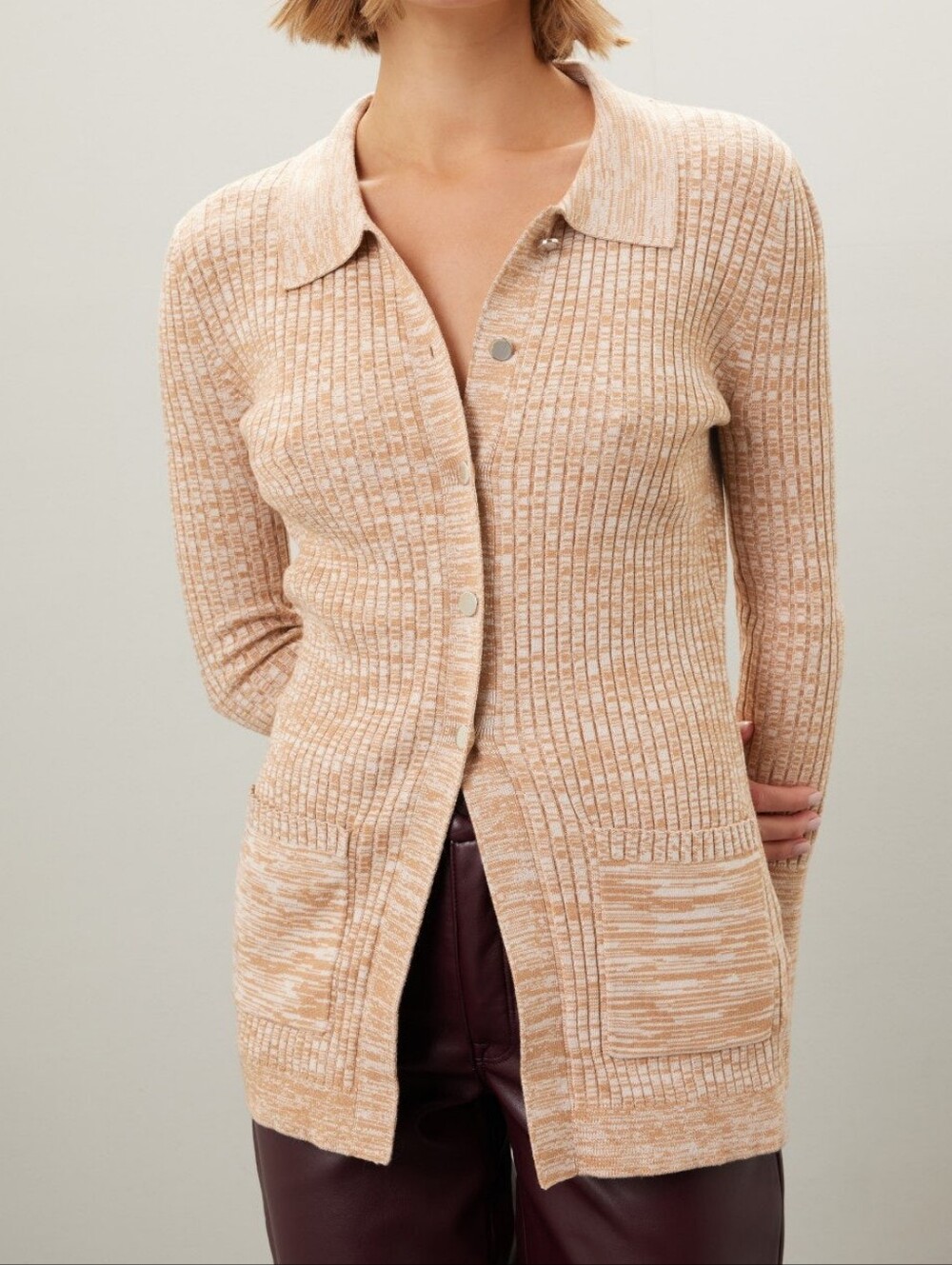 BOSS | $298 Funeo Melange Effect Cardigan